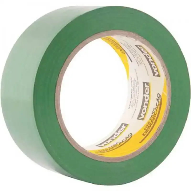 Fita para Demarcação de Solo VERDE 48 MM x 30 Metros VONDER — fotografia 2