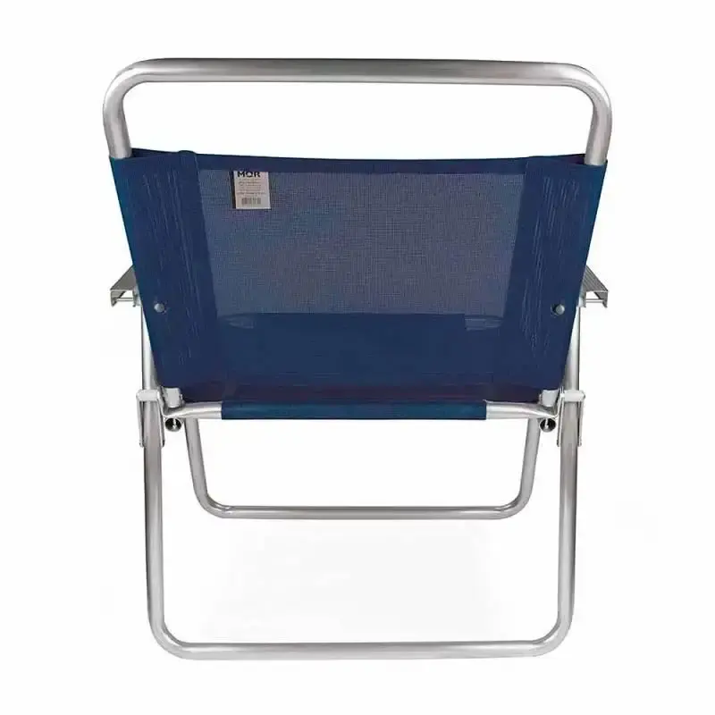 Cadeira de praia e piscina oversize 140 KG alumínio alta kit com 2 peças Mor — fotografia 5