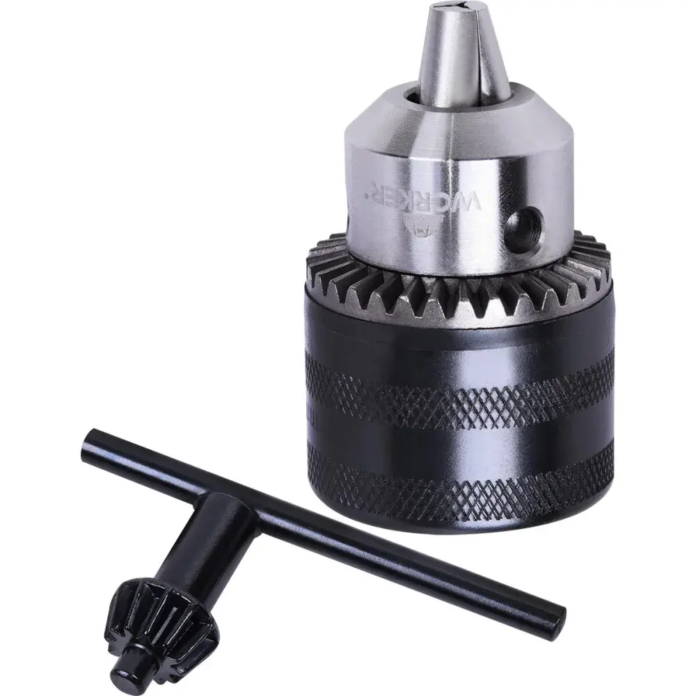 Mandril com chave 10MM rosca 3/8X24 Worker — fotografia de referência