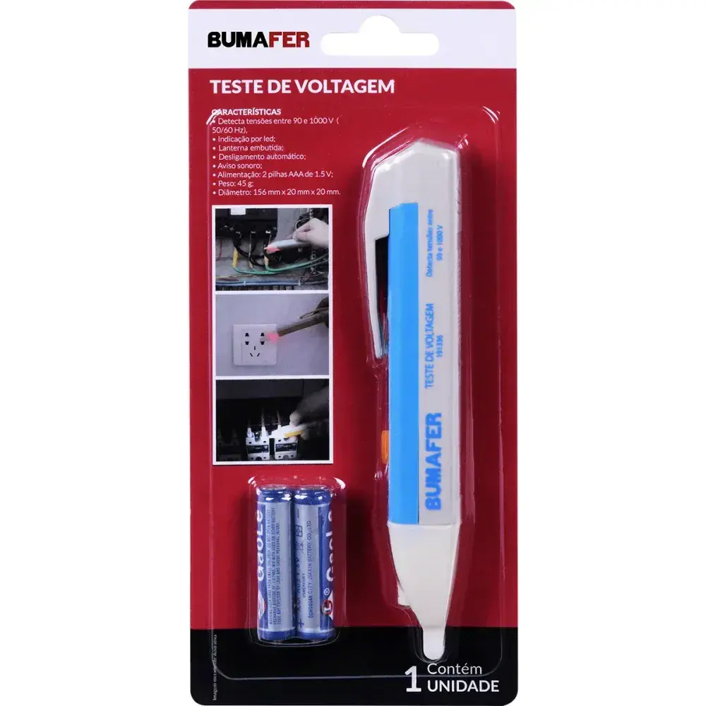 Teste de voltagem VT-2090 90V-1000V Bumafer — fotografia 10