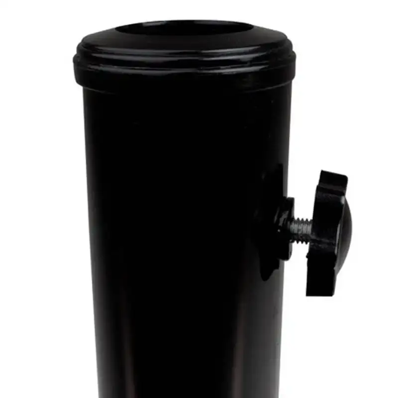 Base 22 KG em Concreto para Guarda-Sol e Ombrellone Haste até 52 MM Preto MOR — fotografia 3