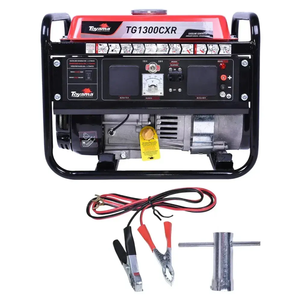 Gerador a gasolina TG1300CXR 1250W bivolt 5,5L Toyama — fotografia 6