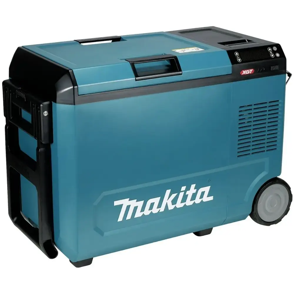 Refrigerador e aquecedor 29 litros portátil a bateria 40V Makita — fotografia de referência