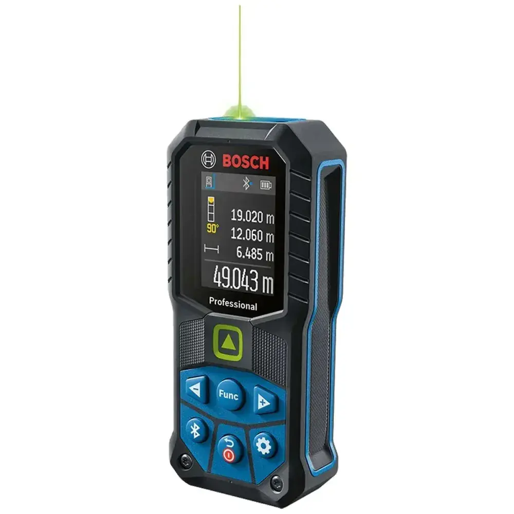 Trena laser verde Bosch glm 50-27 cg com bluetooth — fotografia 7