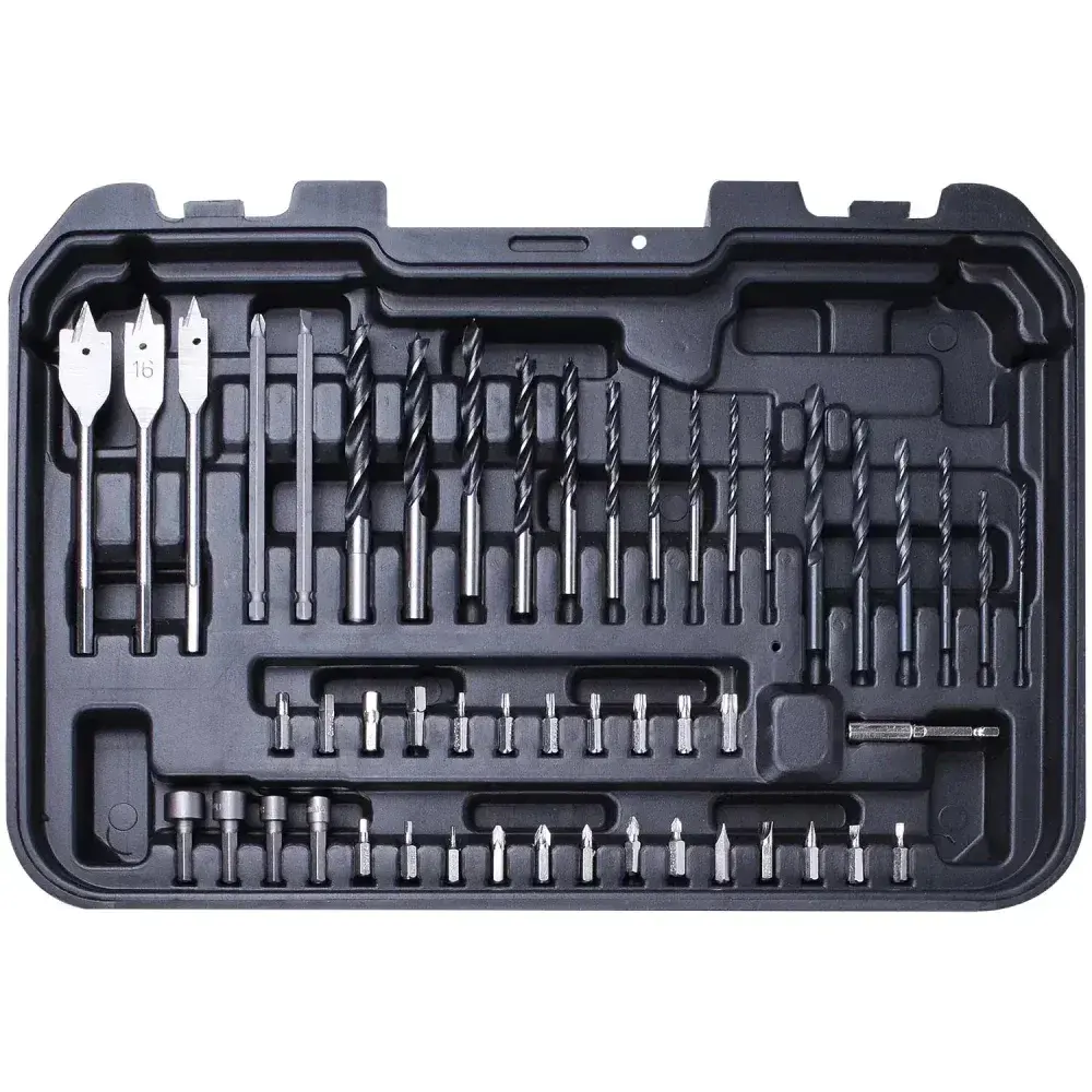 Parafusadeira furadeira a bateria 12V 1/32 52 peç Worker — fotografia 5