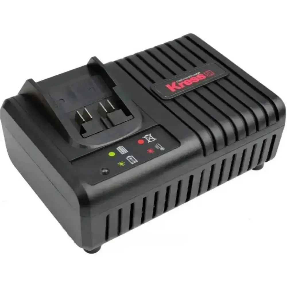 Parafusadeira furadeira impacto 1/2 POL esmerilhadeira 5 POL com 2 baterias 20V carregador Kress — fotografia 4