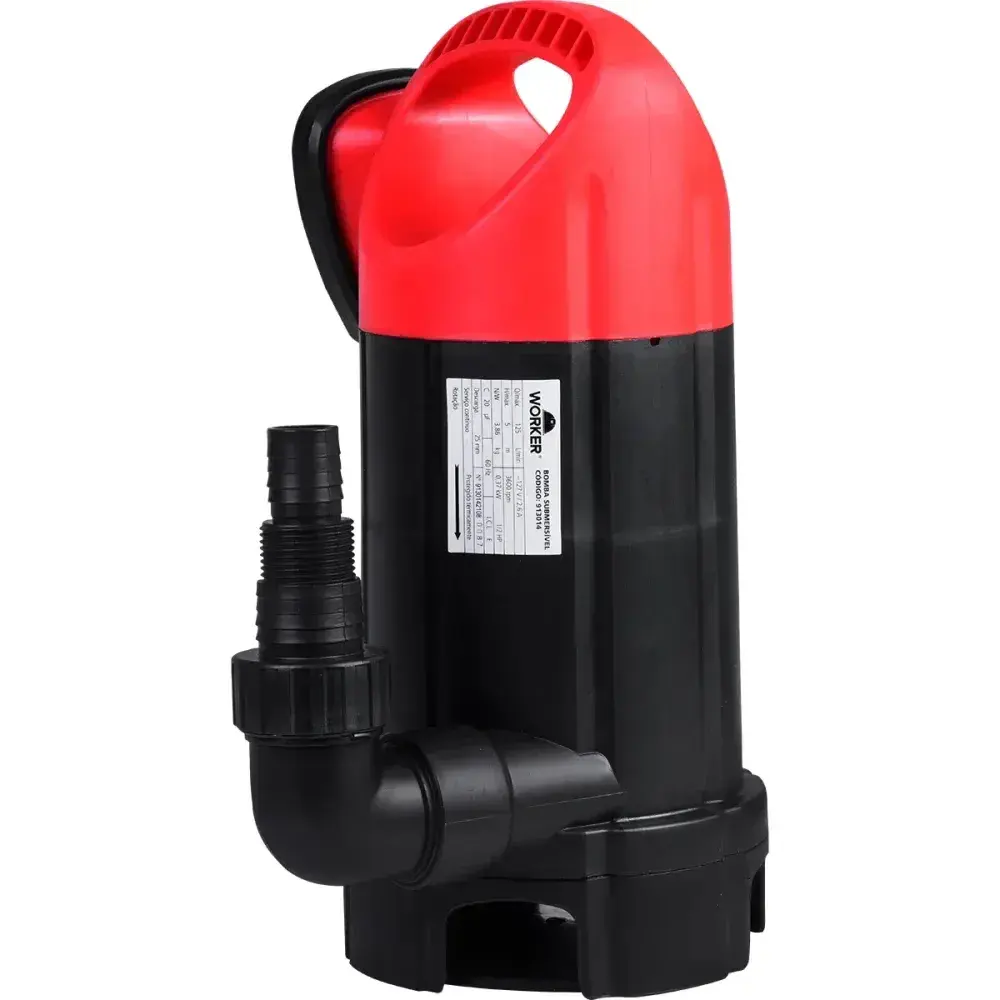 Bomba submersível 5M 1/2HP 370W 220V Worker — fotografia 4