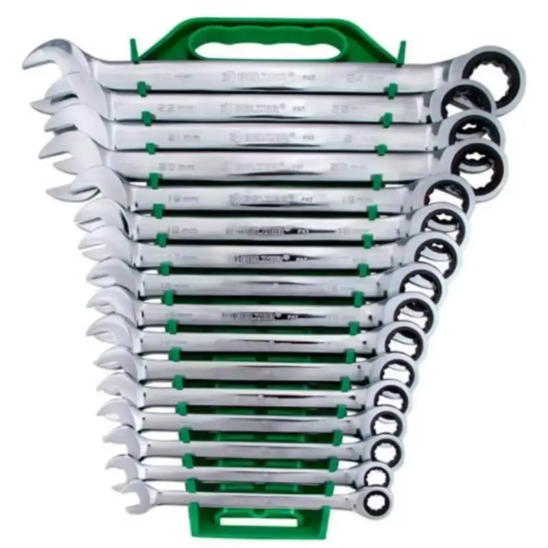 Chave Combinada Catraca Jogo 8 a 24mm com 16 peças BELZER