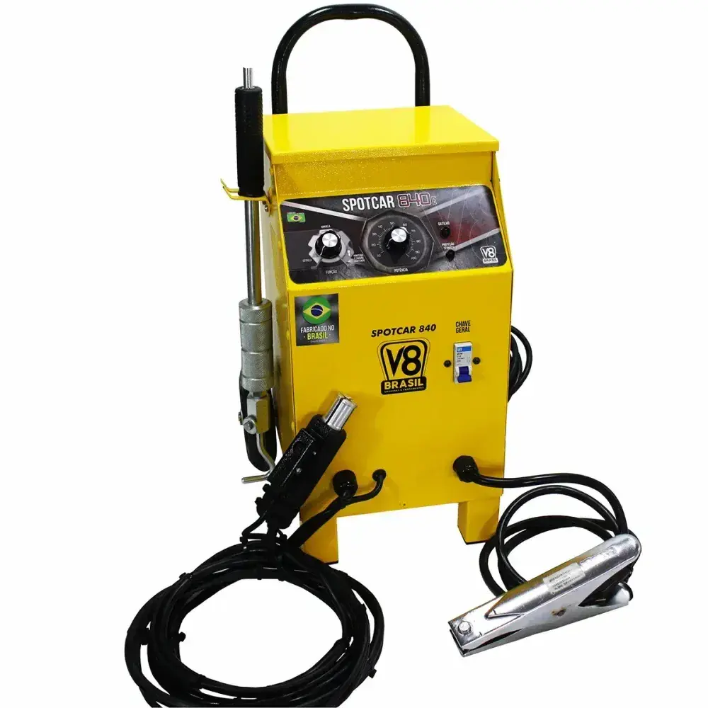 Repuxadeira elétrica analógica spotcar 840E 13KVA 220V V8 brasil — fotografia 6