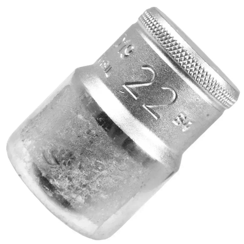 Chave soquete estriado 22 mm encaixe 1/2 Gedore — fotografia 7
