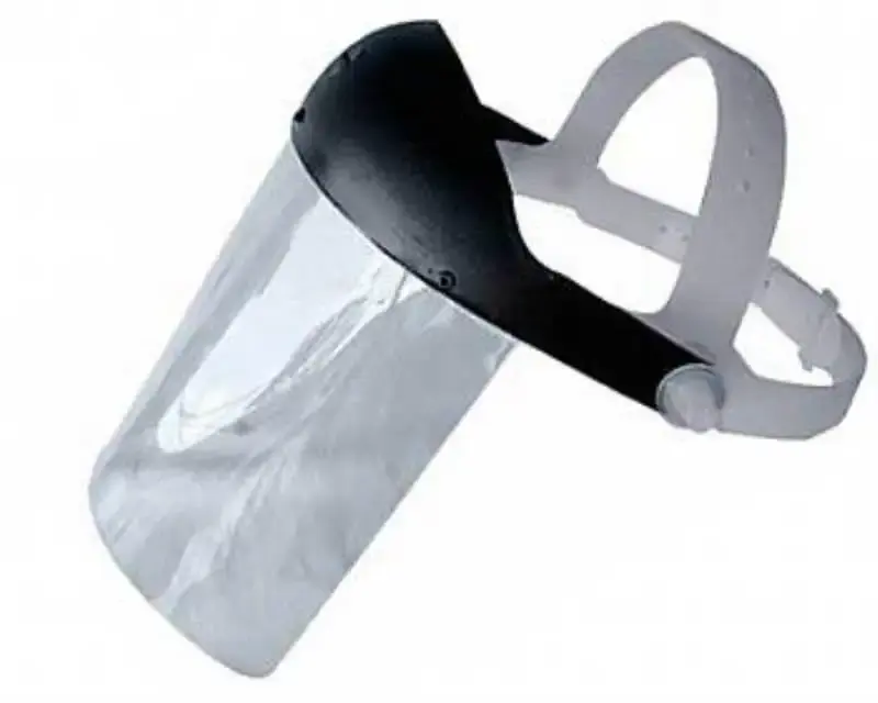 Protetor facial 8 pol incolor Plastcor — fotografia de referência