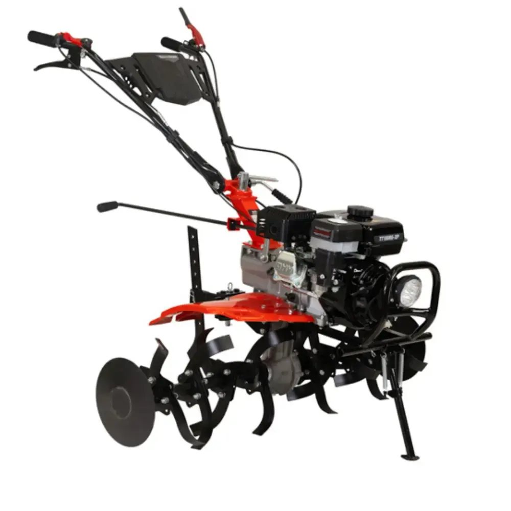 Motocultivador a gasolina 7HP 212CC com rodas 8 POL Toyama — fotografia de referência