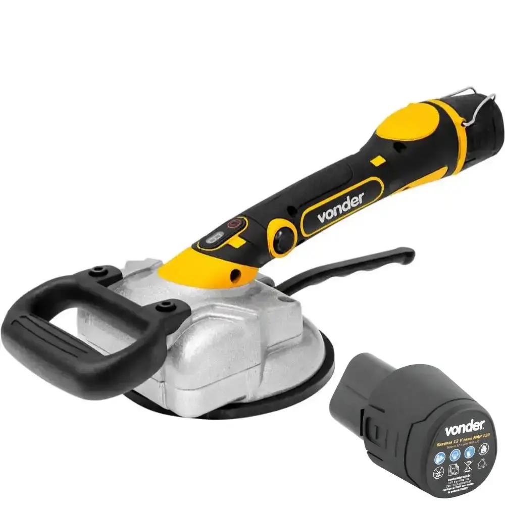 Máquina para assentar piso com ventosa MAP-125 e bateria 12,0V MAP120/MAP125 vonder Vonder Cross — fotografia de referência