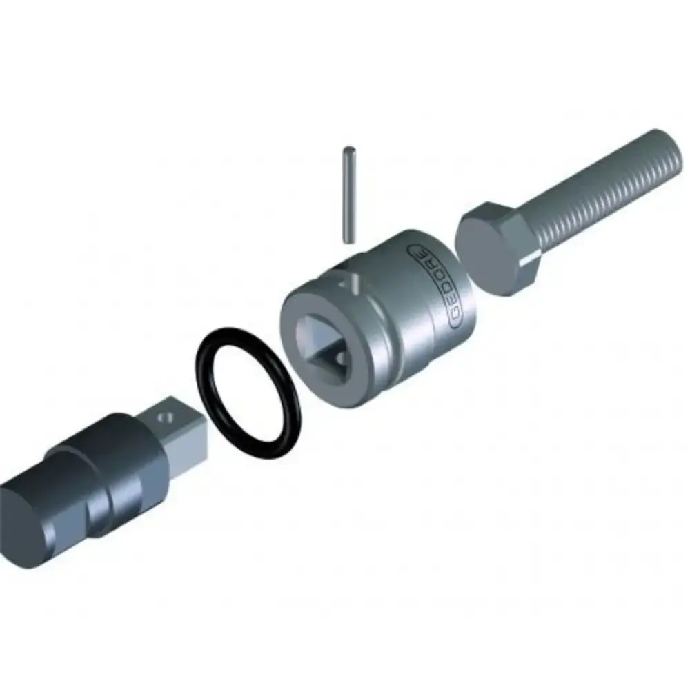 Soquete de Impacto Encaixe 1/2 x 1/2 POL 019058 GEDORE — fotografia 4