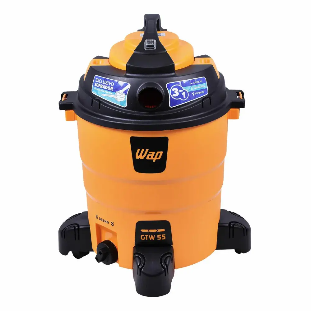Aspirador de pó/água 3 em 1 gtw 55 1600W 127V Wap — fotografia 2