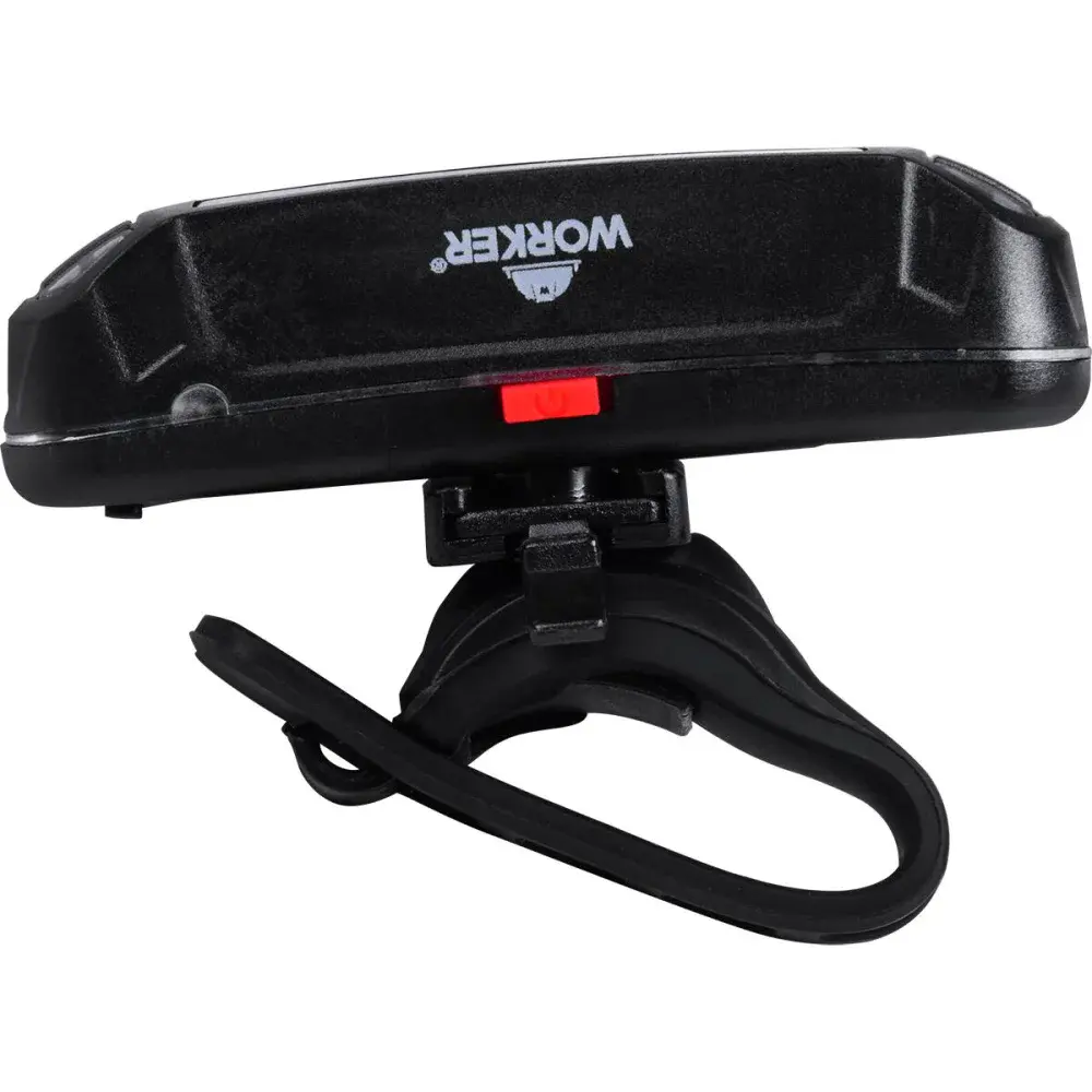 Lanterna para bicicleta traseira 6 estágio led usb Worker — fotografia 5