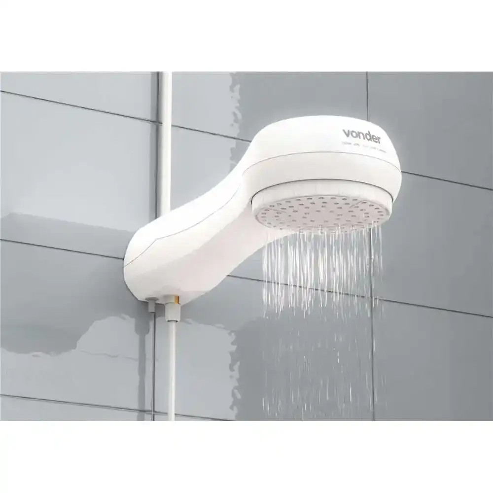 Chuveiro elétrico 7500W 220V branco Vonder — fotografia 3