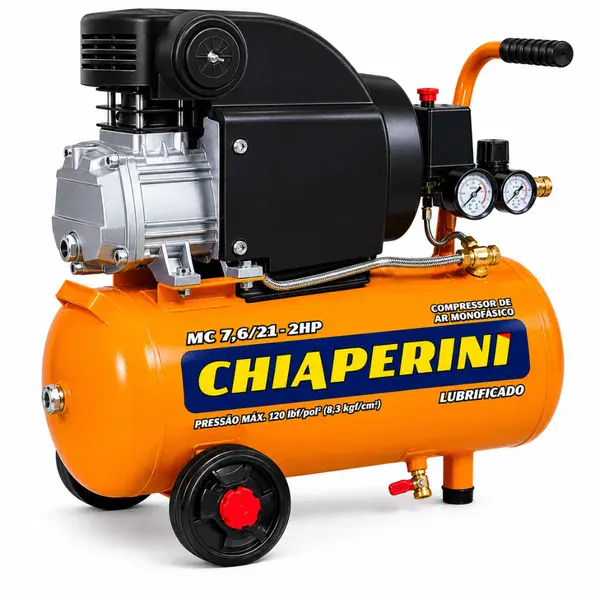 Compressor 220V 7.6/21L 2HP - Chiaperini — fotografia de referência