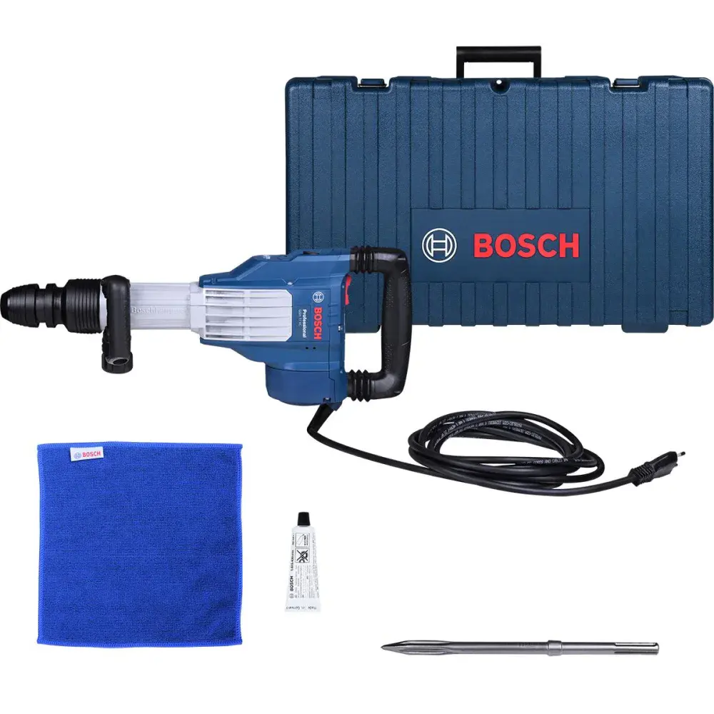 Martelo demolidor GSH11 vc 1700W com maleta Bosch 220V — fotografia de referência