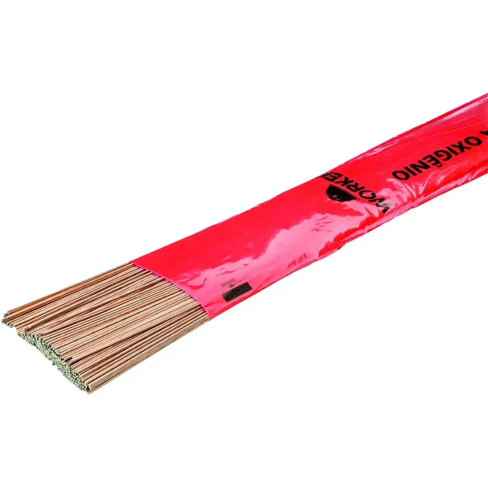 Vareta para solda oxigênio revestido em cobre 2,38MM R45 Worker