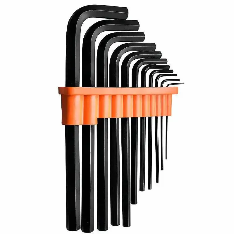 Jogo de chave hexagonal 1.5 a 10.0 MM longa kit com 11 peças 44421211 Tramontina — fotografia de referência
