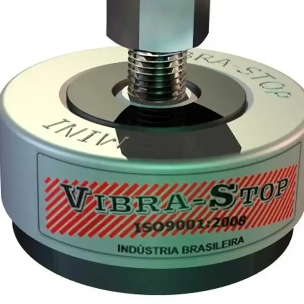 Mini antivibratório 500KG / 2000KG rosca 1/2 POL MINI12 Vibra-Stop — fotografia 5