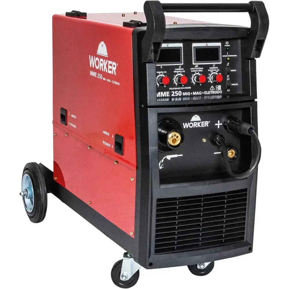 Máquina para solda mig/mag mme 250A 220V da Worker — fotografia 12