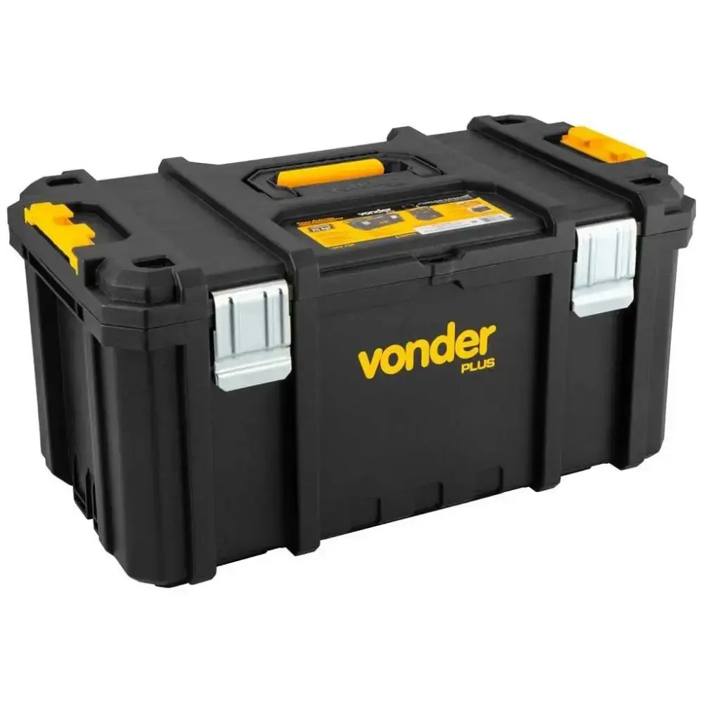 Caixa plástica para ferramentas CPV-700 Vonder — fotografia de referência