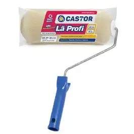 Rolo de Pintura em Lã Profissional 23 cm com Cabo CASTOR — fotografia 2