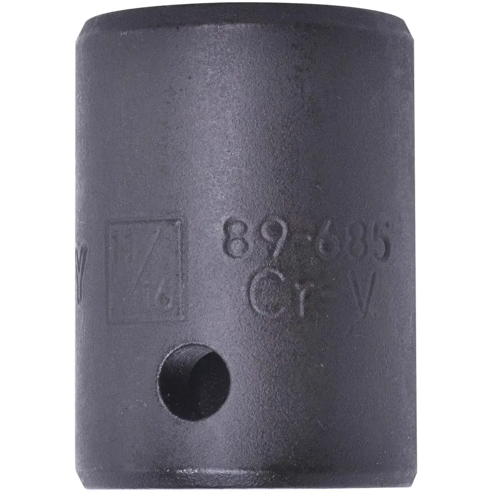 Soquete de impacto curto 11/16" encaixe 1/2" 4-89-685 Stanley — fotografia de referência