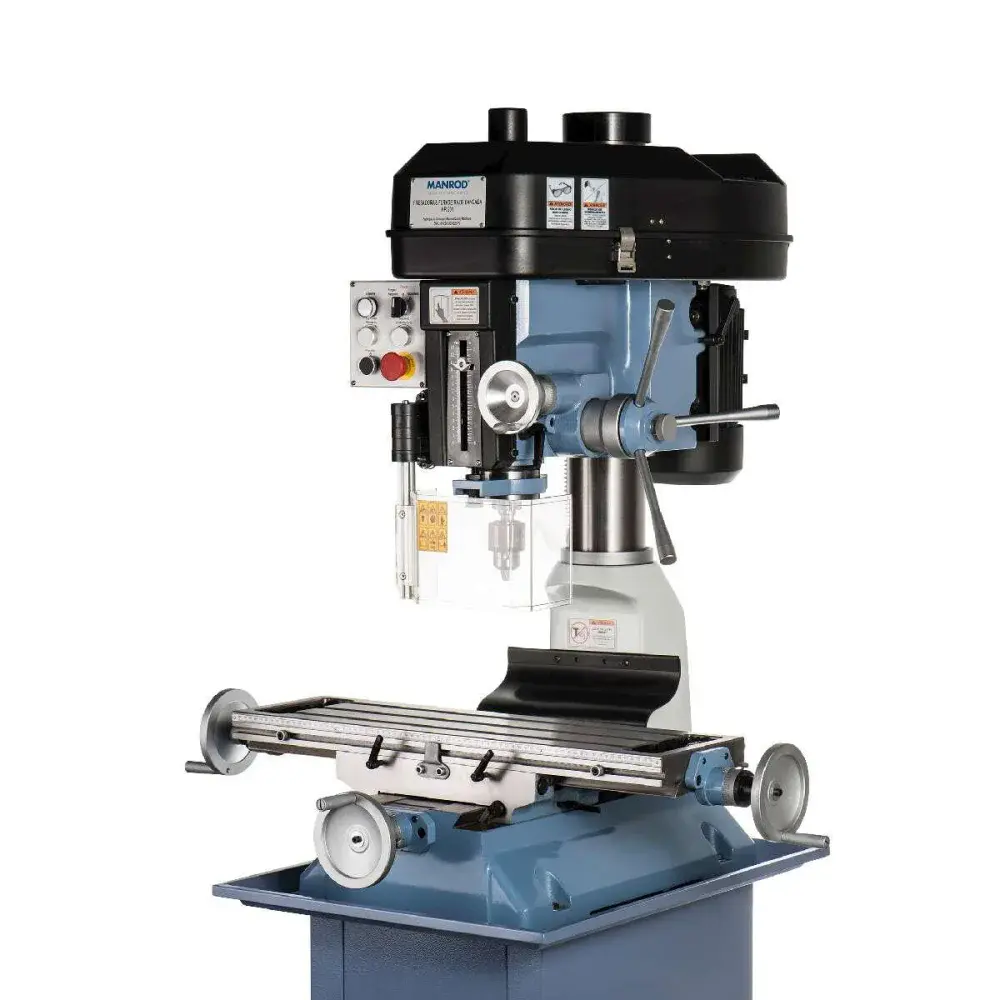 Fresadora e furadeira de bancada MR-201 220V 750W Manrod — fotografia de referência