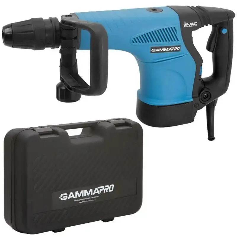 Martelete demolidor sds-max 6,3 KG 1200W GP1957/BR com maleta Gamma 110 V