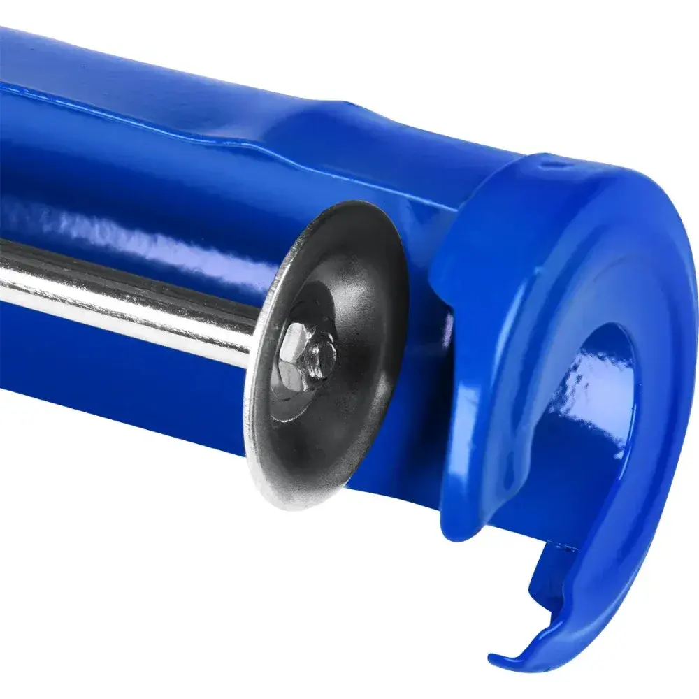 Pistola aplicadora de silicone azul metálica 9 Kala — fotografia 10