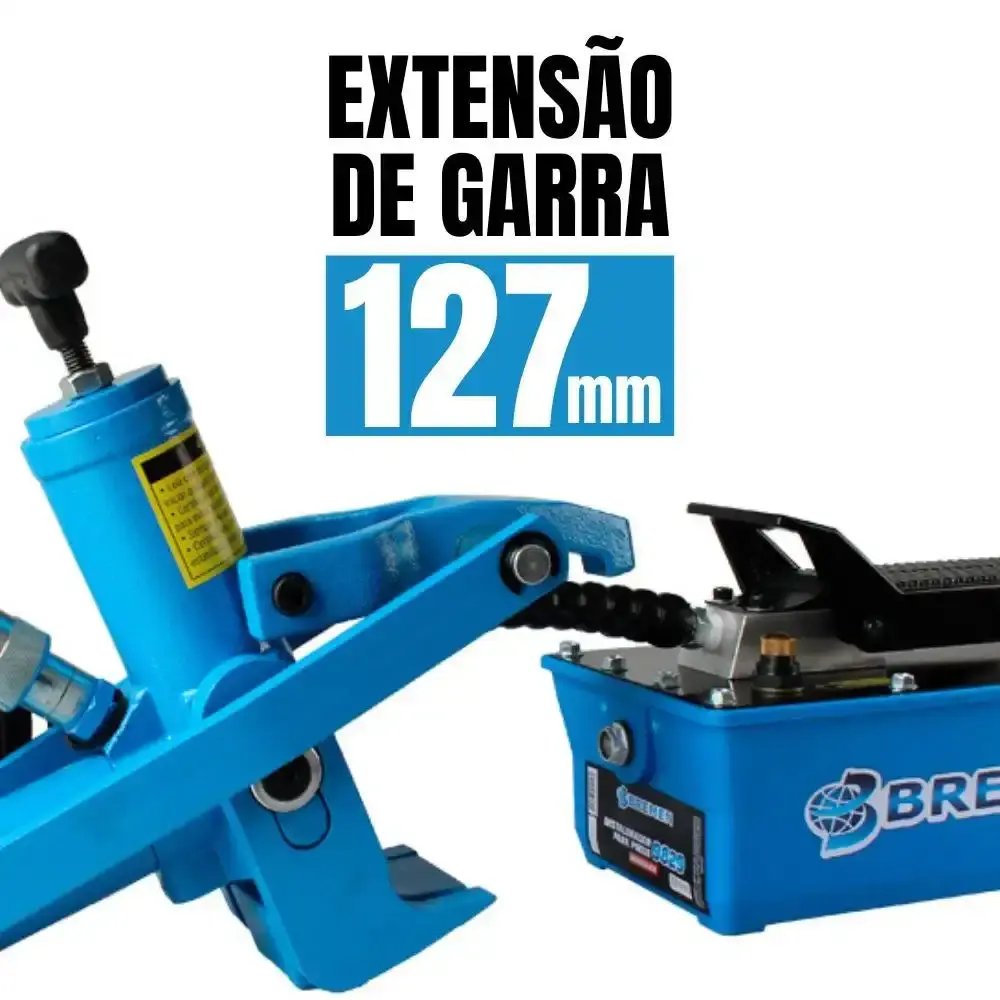 Destalonador de pneus 10 ton hidropneumático 9829 Bremen — fotografia 5