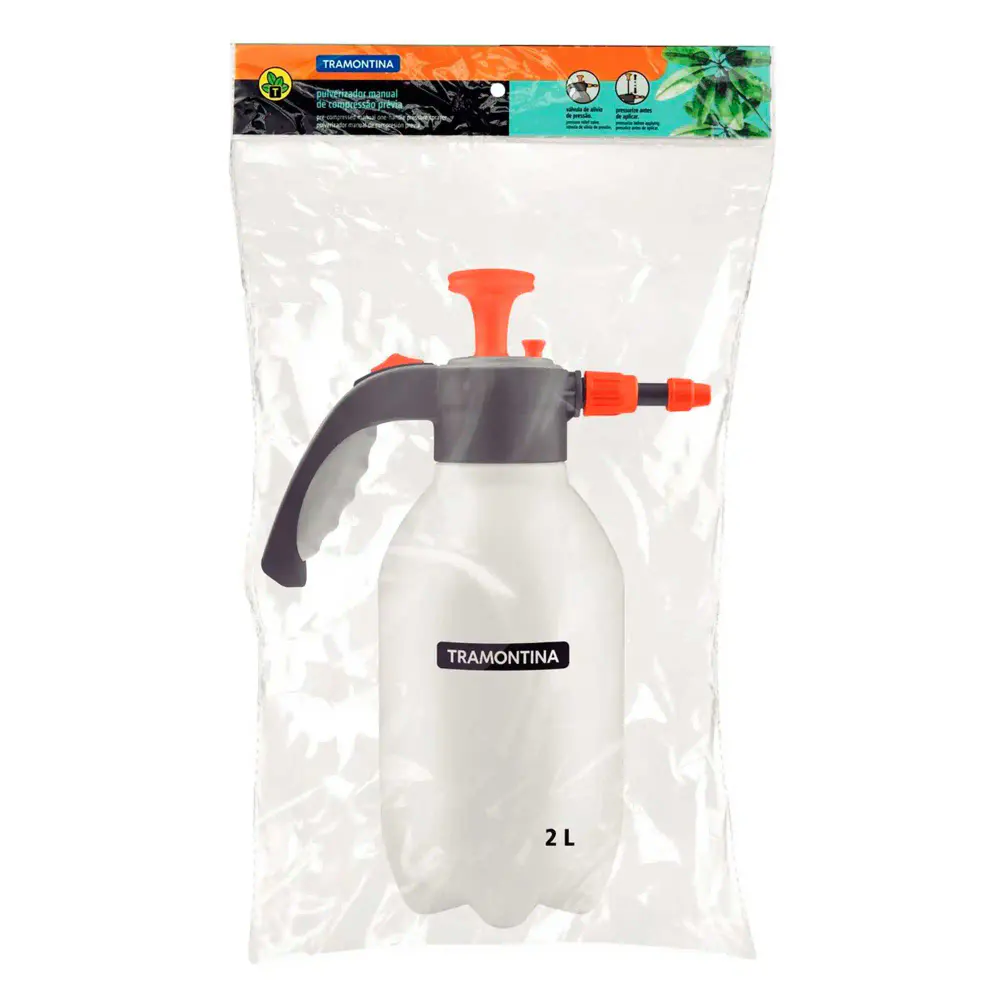 Pulverizador de compressão prévia manual 2L Tramontina — fotografia 5