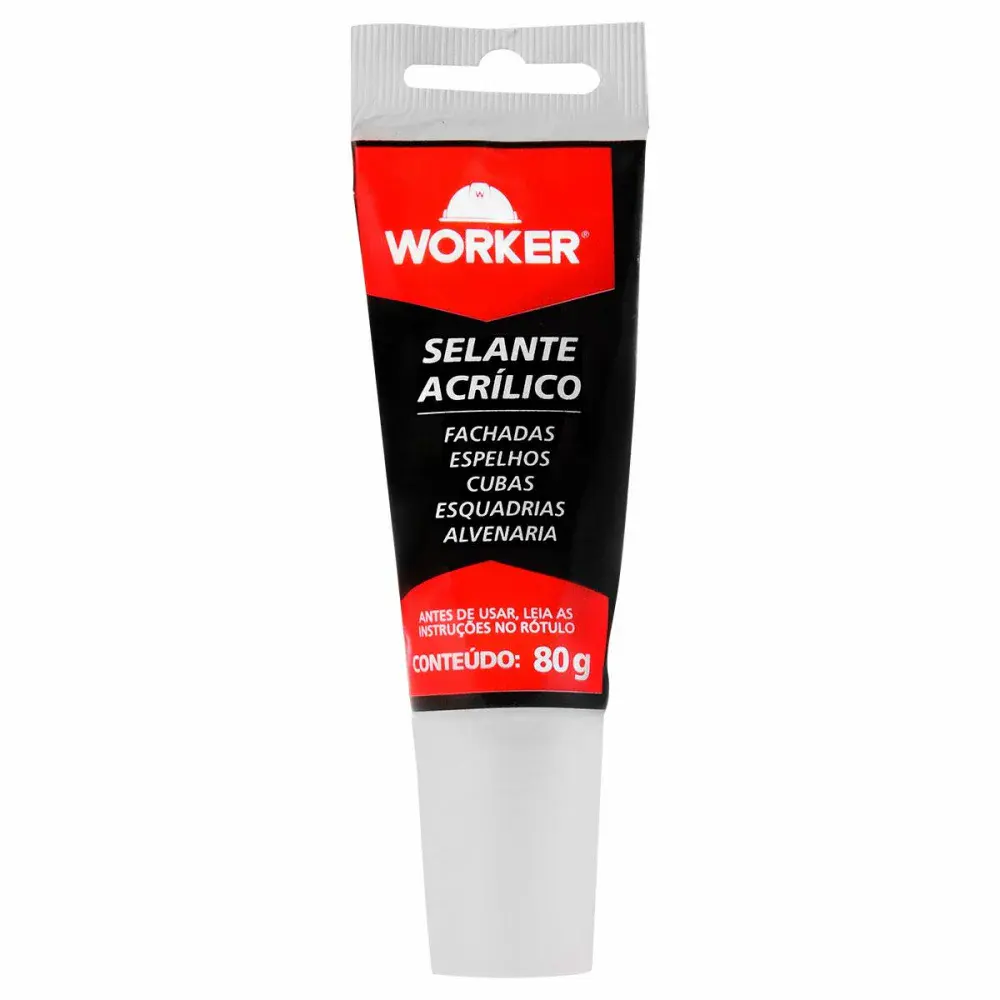 Selante acrílico para vedação 80G Worker — fotografia de referência