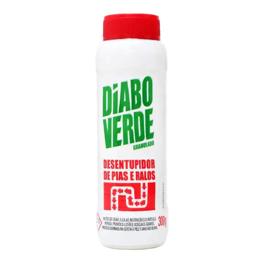 Desentupidor granulado 300G da diabo verde Nobel DO Brasil — fotografia 2