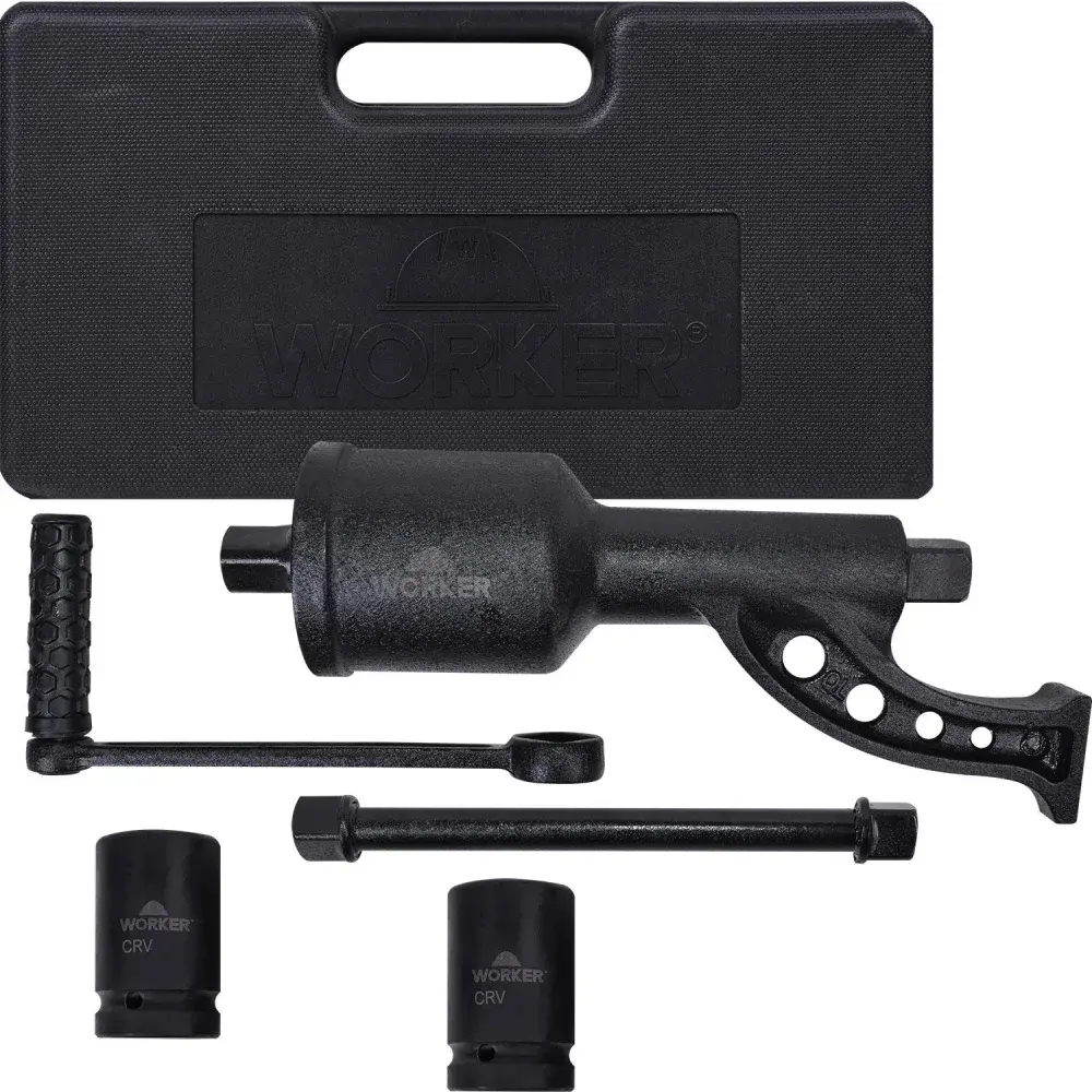 Chave de roda desforcímetro preta 5800NM 18KGF Worker