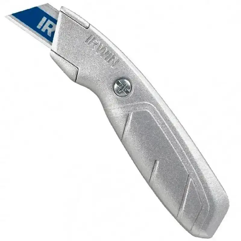 Estilete trapezoidal retrátil Irwin — fotografia de referência
