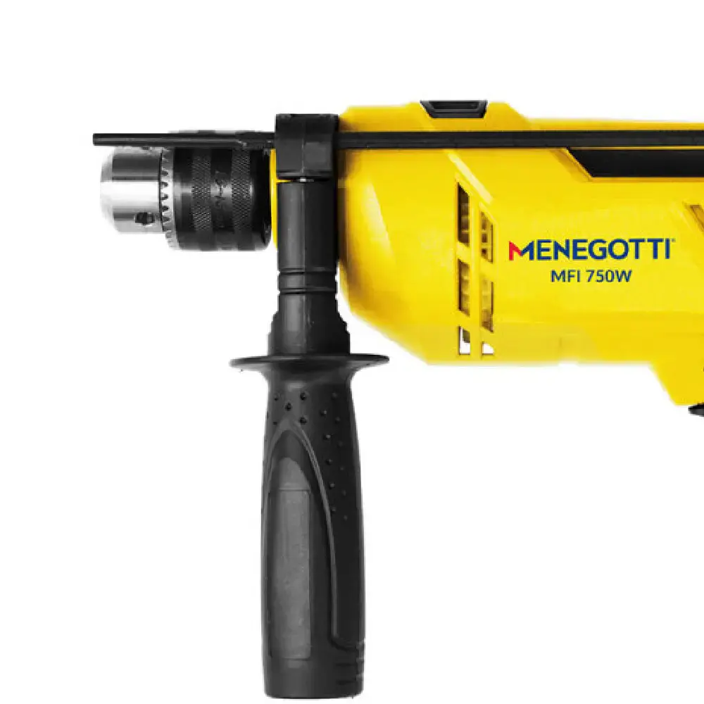 Furadeira de impacto 1/2 POL 750W MFI750W Menegotti 220 V — fotografia 3