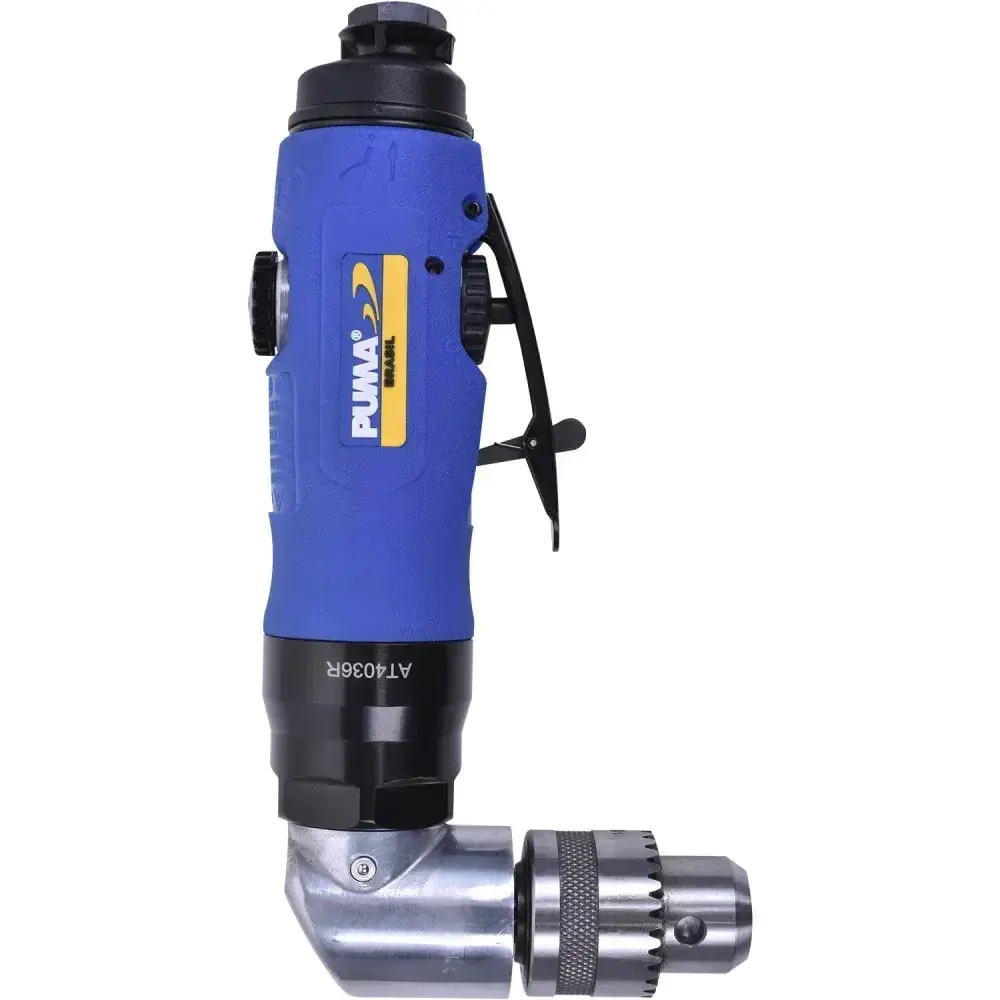 Furadeira angular pneumática reversível 3/8 90PSI 1800RPM Puma — fotografia 8