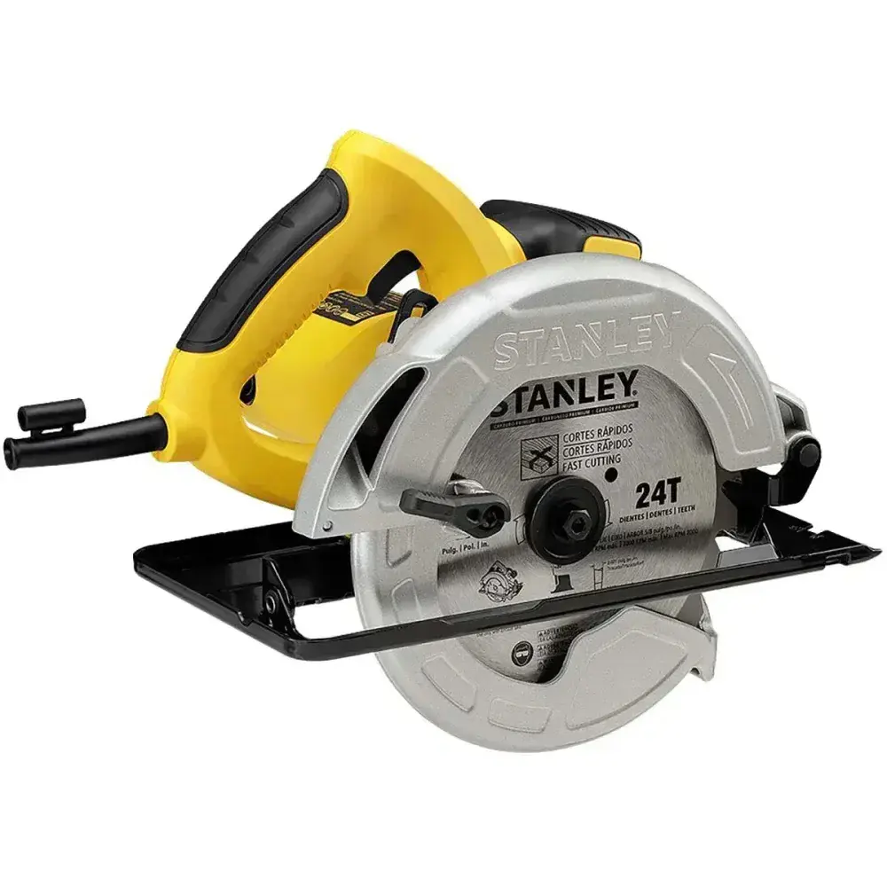 Serra circular angular 7 1/4 5500RPM 1600W 220V Stanley — fotografia 6