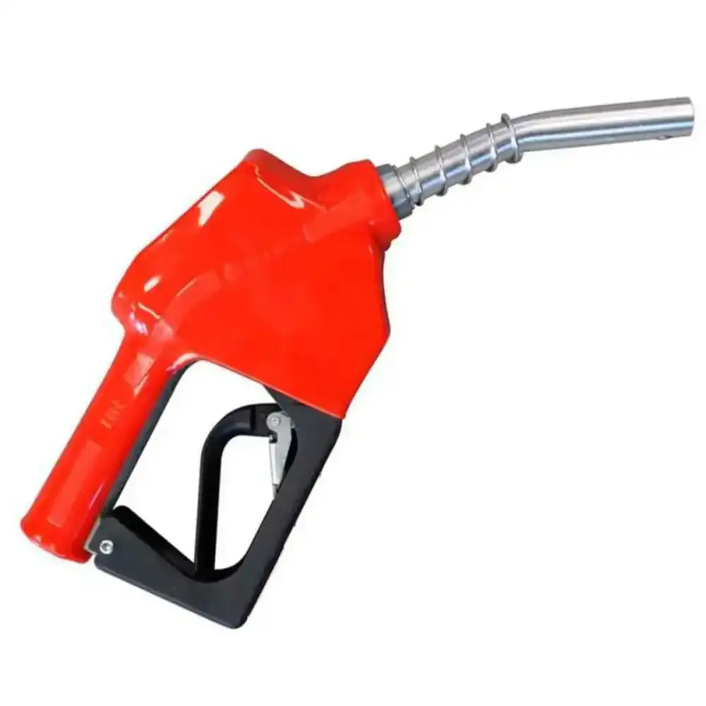 Bico abastecimento 1/2 POL curto 70L/M para posto Bremen vermelho — fotografia de referência