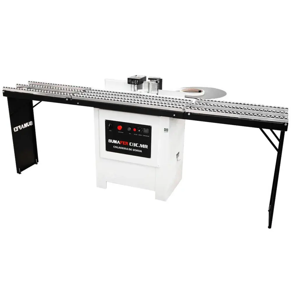 Coladeira de borda mesa roletada monofásica 220V Bumafer