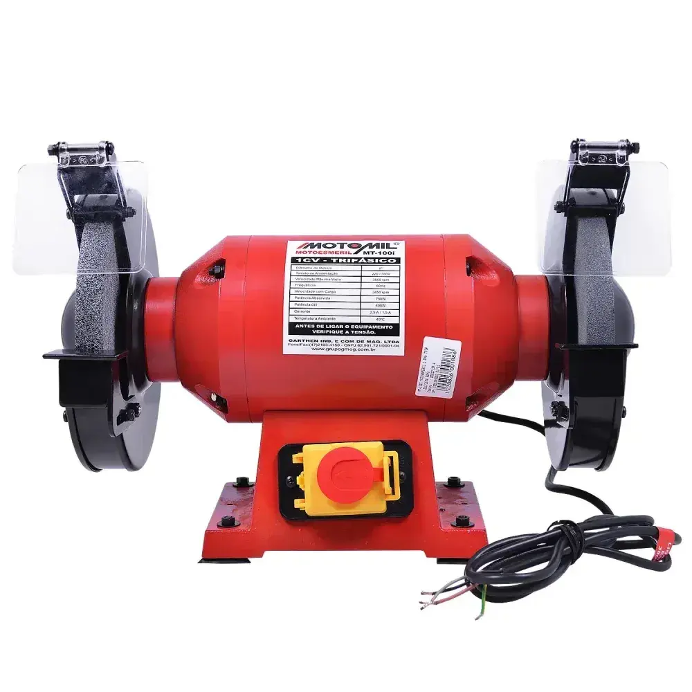 Motoesmeril MT100I 1HP MotoMil — fotografia 7