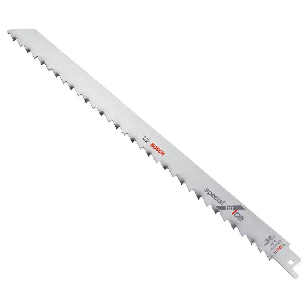Lâmina serra sabre 300MM inox especial for ice 5 peç Bosch — fotografia de referência