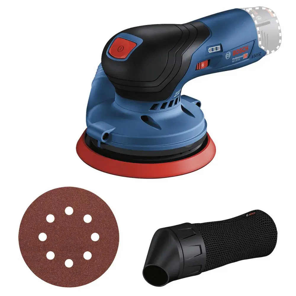 Lixadeira orbital a bateria gex 12V-125 12V sb Bosch — fotografia de referência