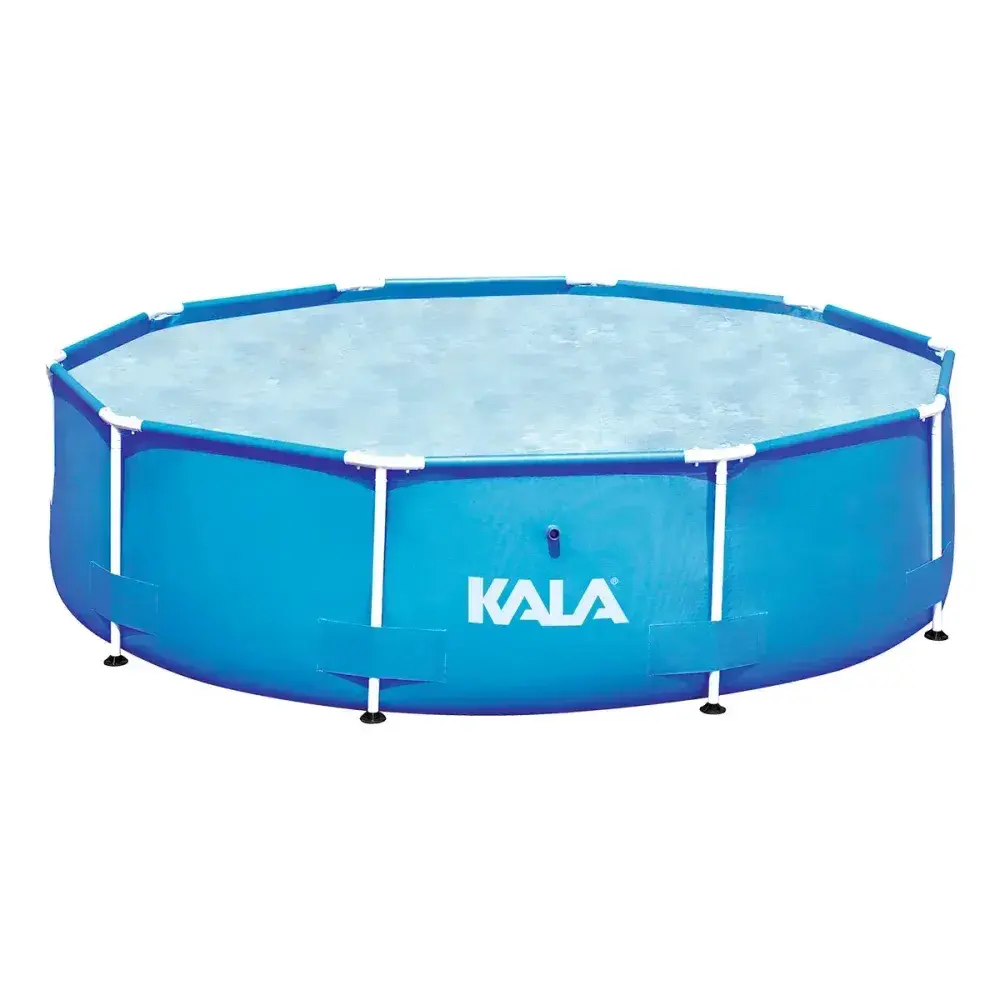Piscina estruturada 6700L em pvc tripla camada com kit reparo Kala — fotografia 4