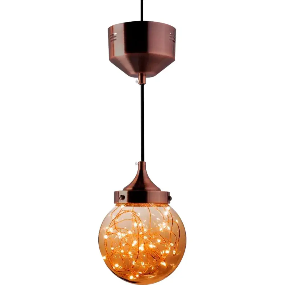 Luminária pendente ara led 5W âmbar Taschibra