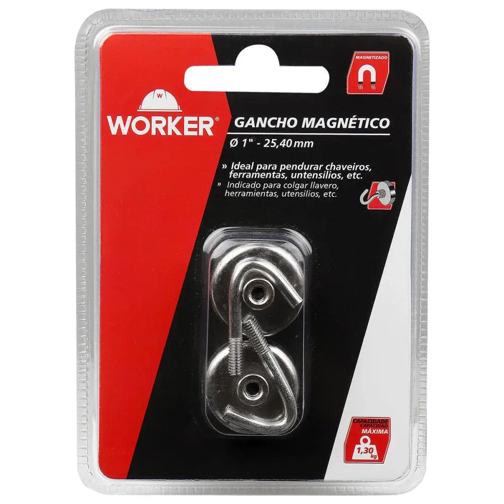 Gancho metálico em aço carbono 1 Worker — fotografia 5